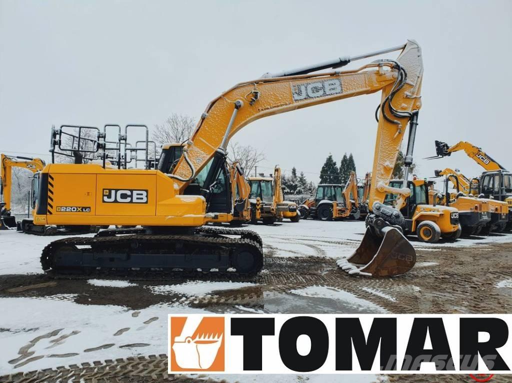 JCB 220 X LC Pásové rýpadlá