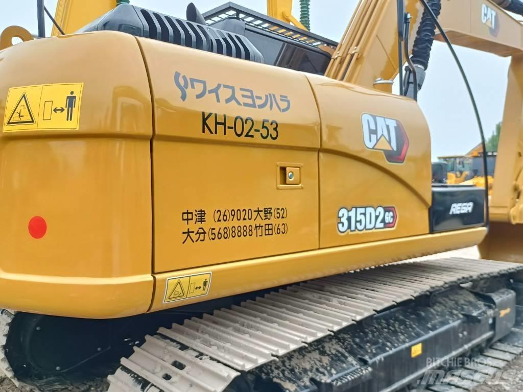 CAT 315 D Pásové rýpadlá