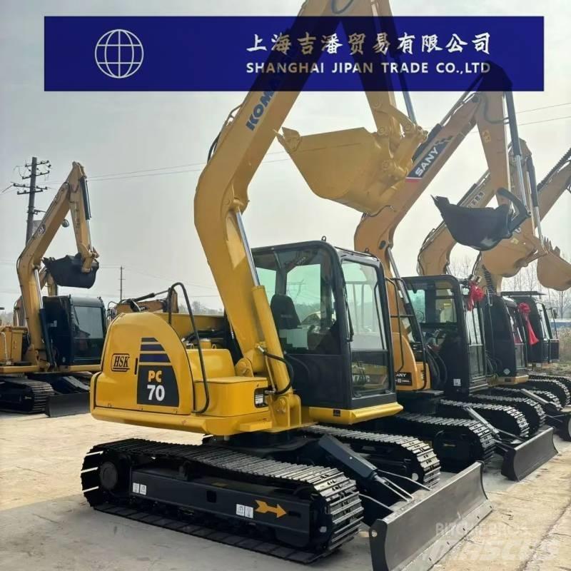 Komatsu PC 70 Pásové rýpadlá