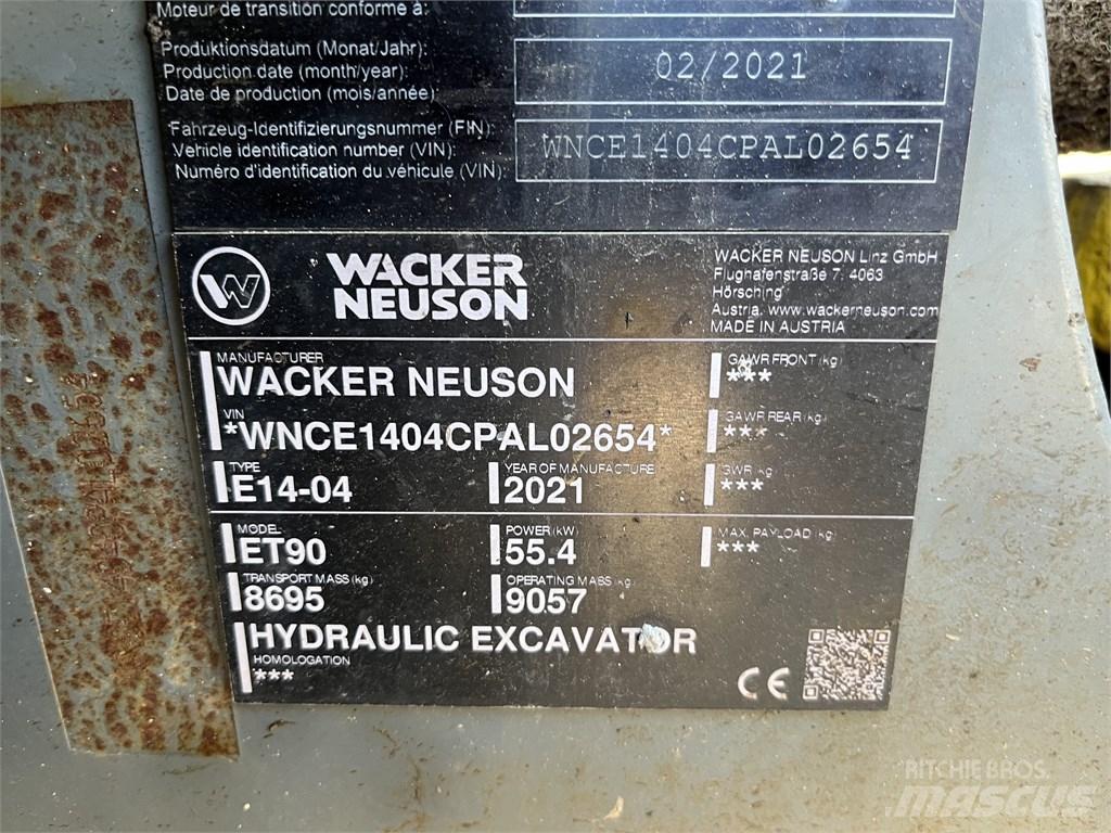 Wacker Neuson ET90 Midi rýpadlá 7 t - 12 t