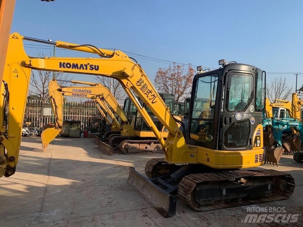Komatsu PC 55 Mini rýpadlá < 7t