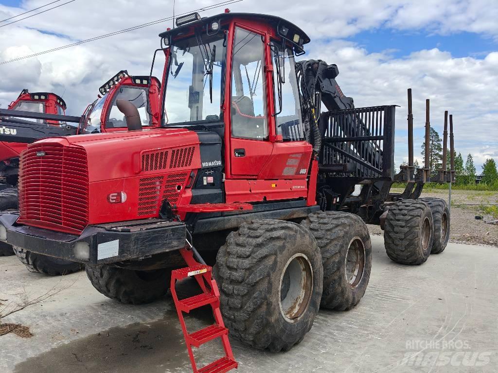 Komatsu 865 Lesné traktory