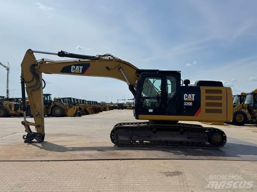 CAT 320E Pásové rýpadlá