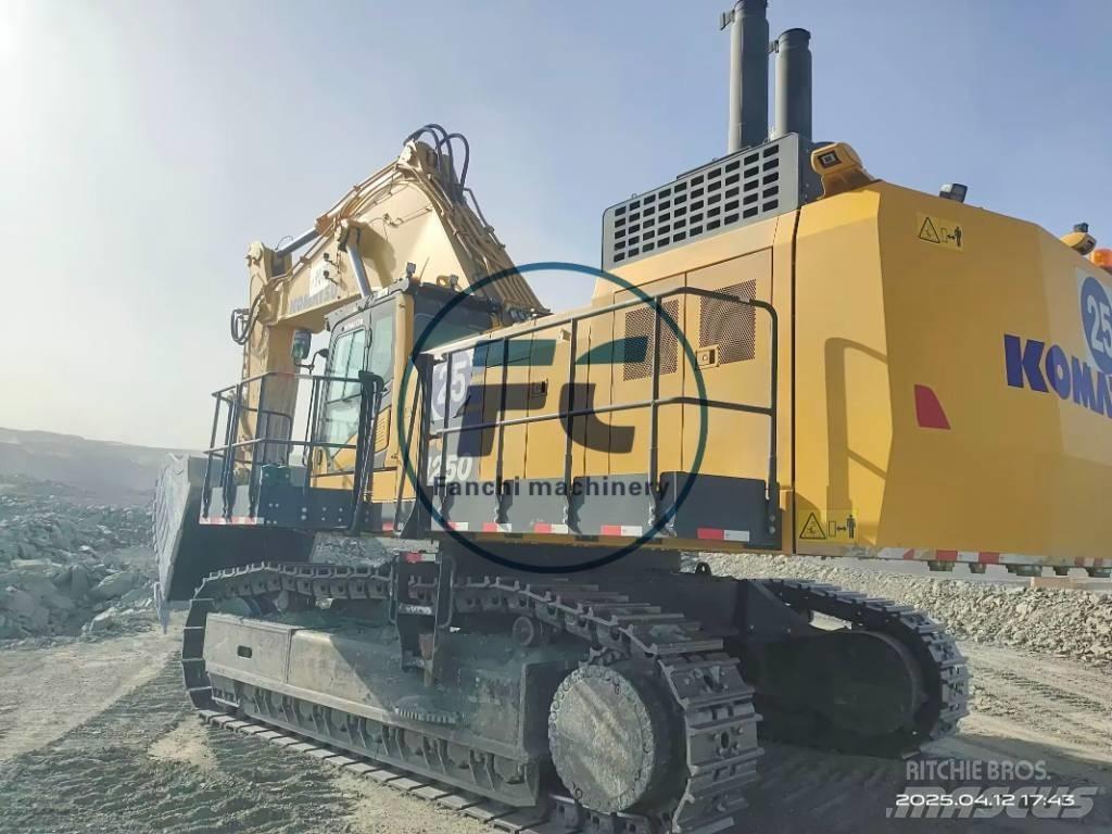 Komatsu PC 1250 Pásové rýpadlá