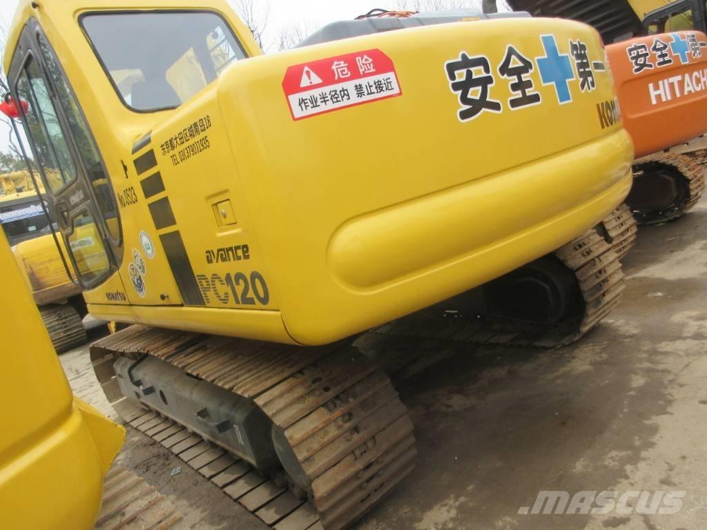 Komatsu PC 120 Pásové rýpadlá