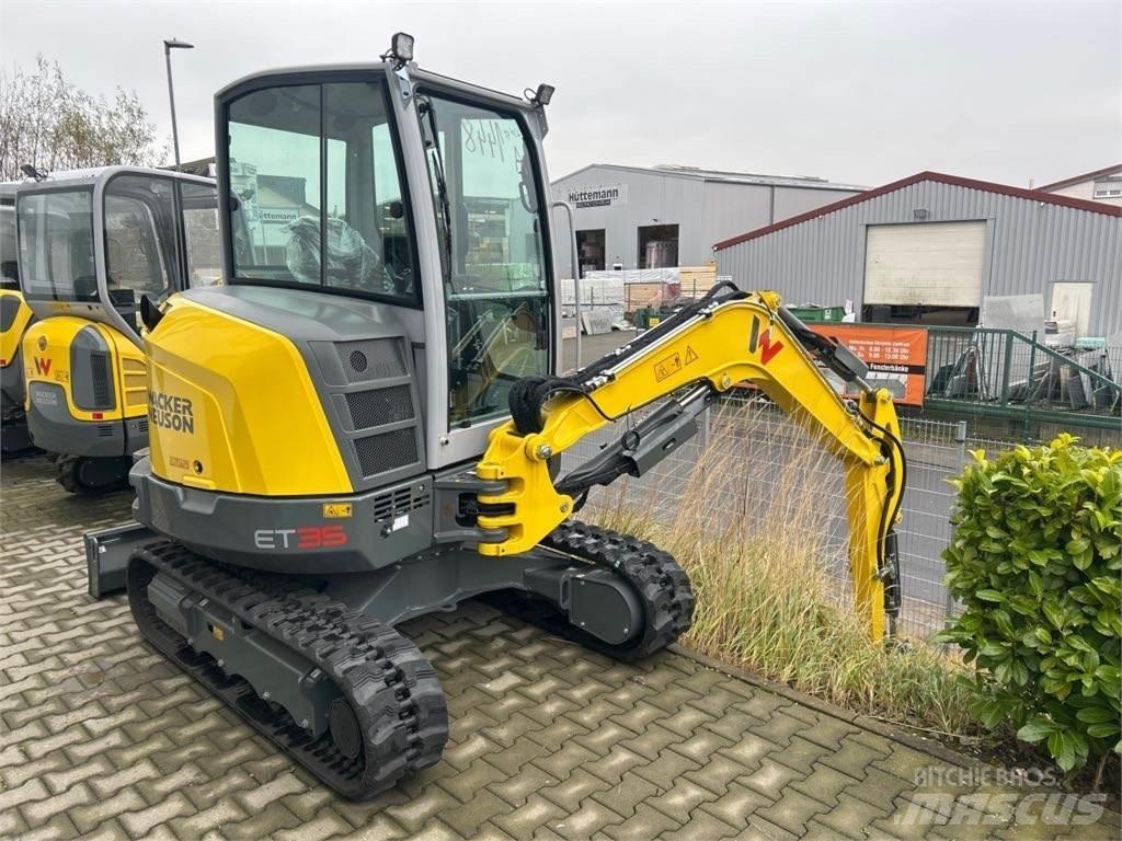 Wacker Neuson ET35 Pásové rýpadlá