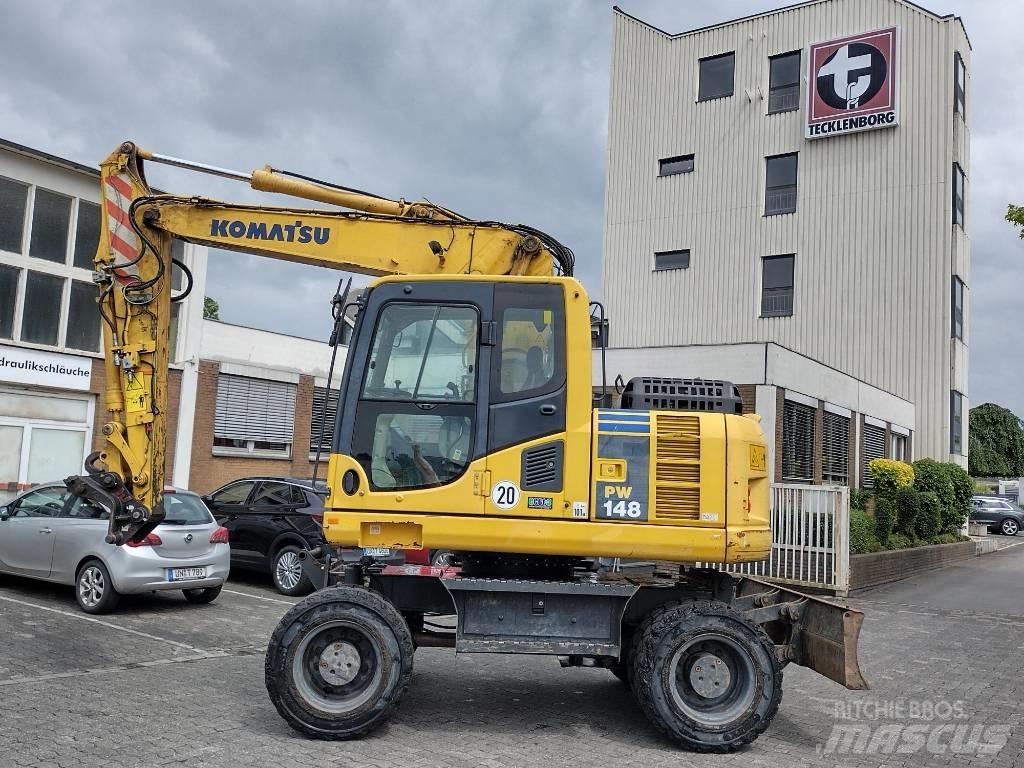 Komatsu PW 148-8 Kolesové rýpadlá