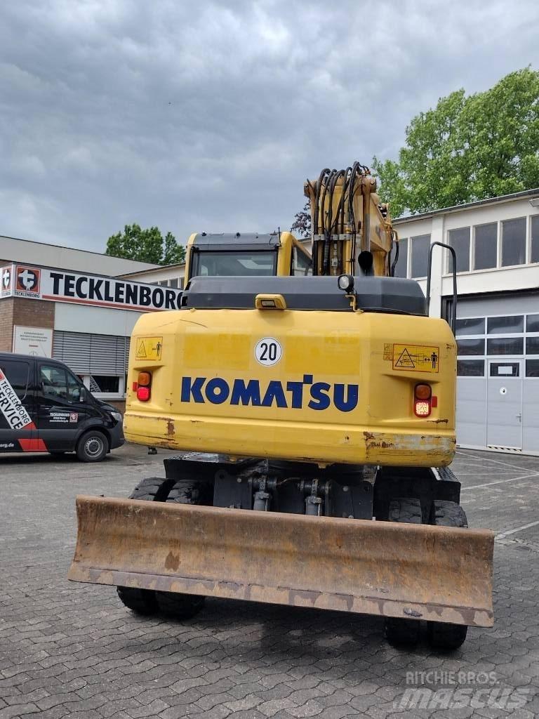 Komatsu PW 148-8 Kolesové rýpadlá