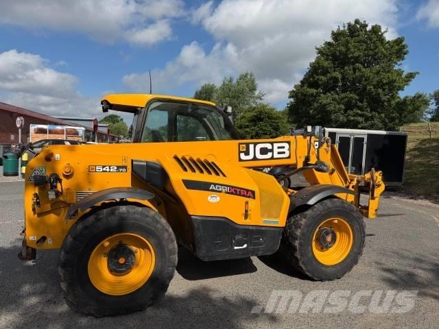 JCB 542-70 AGX Teleskopické nakladače pre poľnohospodárstvo