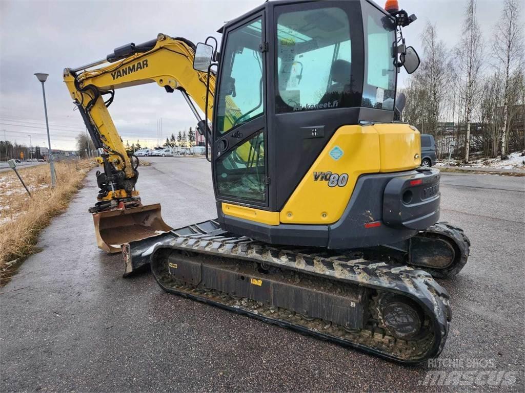 Yanmar VIO 80-1A Midi rýpadlá 7 t - 12 t
