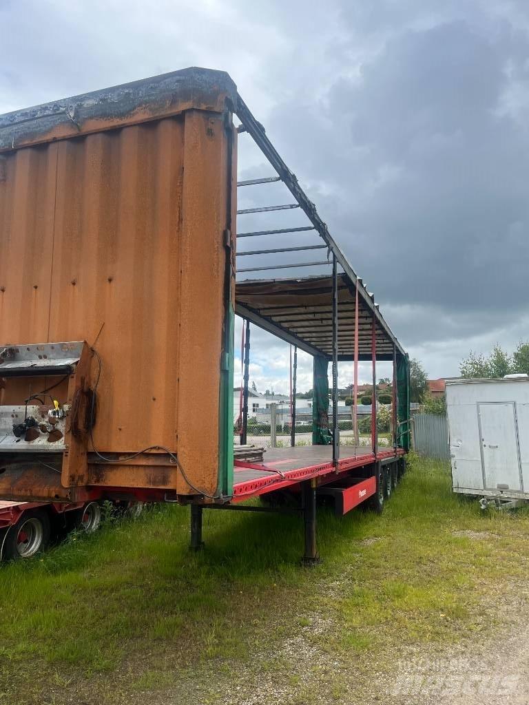 Krone SDP-02 Prívesy s bočnou zhrnovacou plachtou