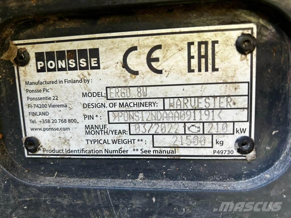Ponsse Ergo 8W Harvestory