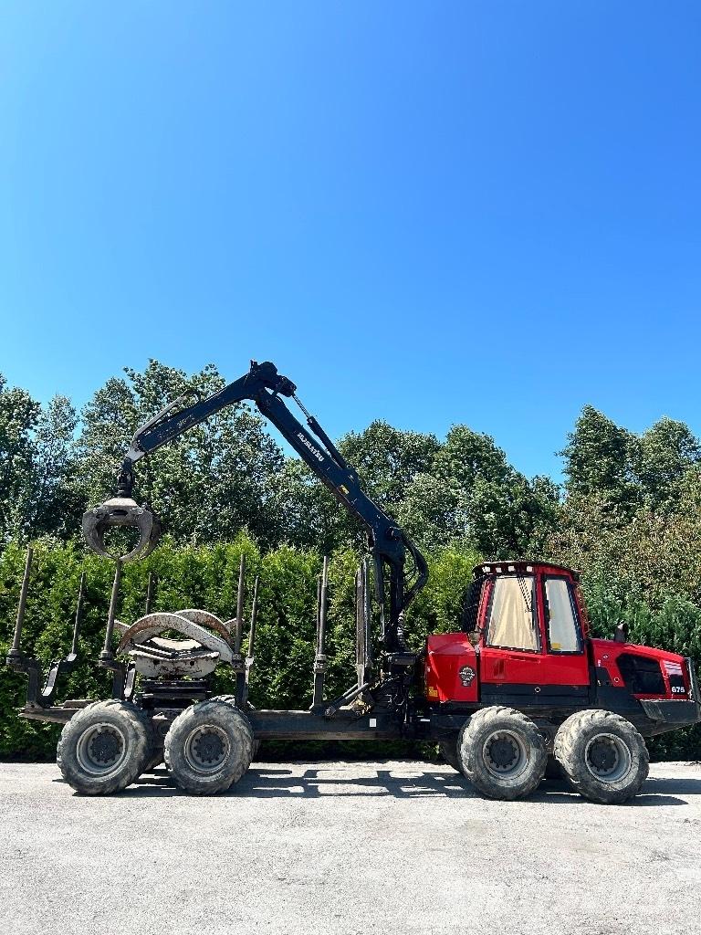 Komatsu 875 Lesné traktory