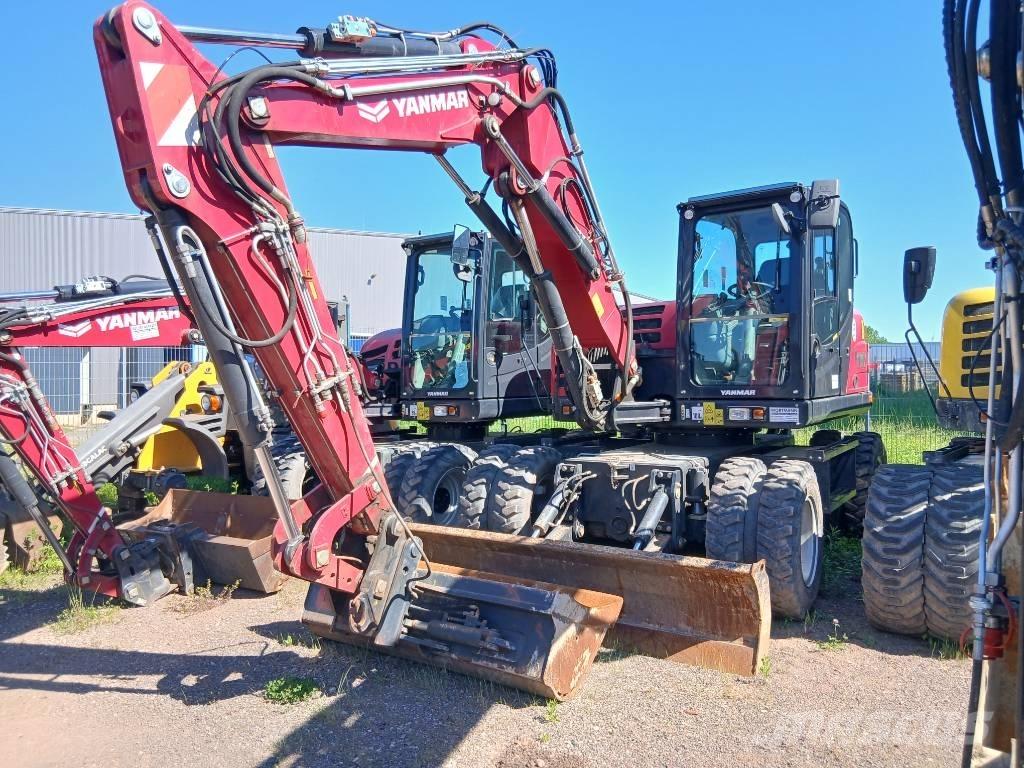 Yanmar B 110 w Kolesové rýpadlá