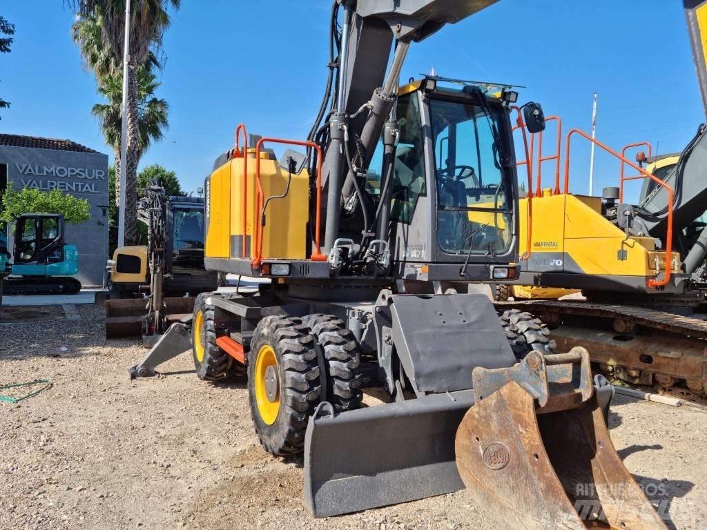 Volvo EWR 150 E Kolesové rýpadlá