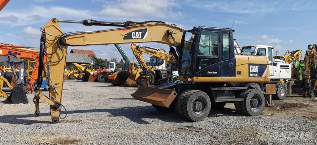 CAT M 315 D Kolesové rýpadlá