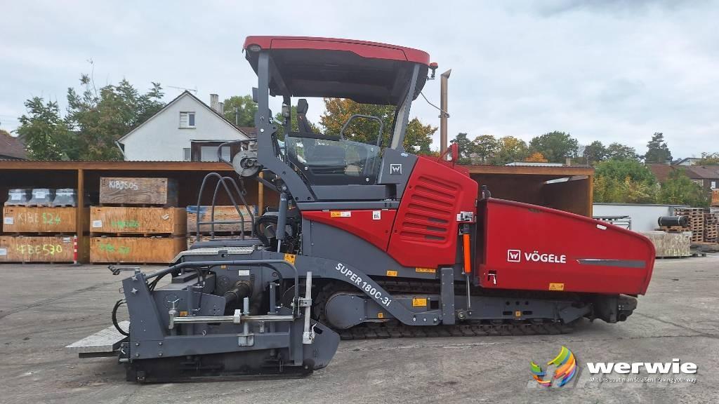 Vögele SUPER 1800-3i Finišéry
