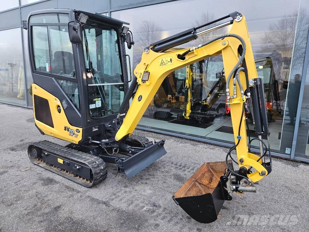 Yanmar SV 19 VT Mini rýpadlá < 7t