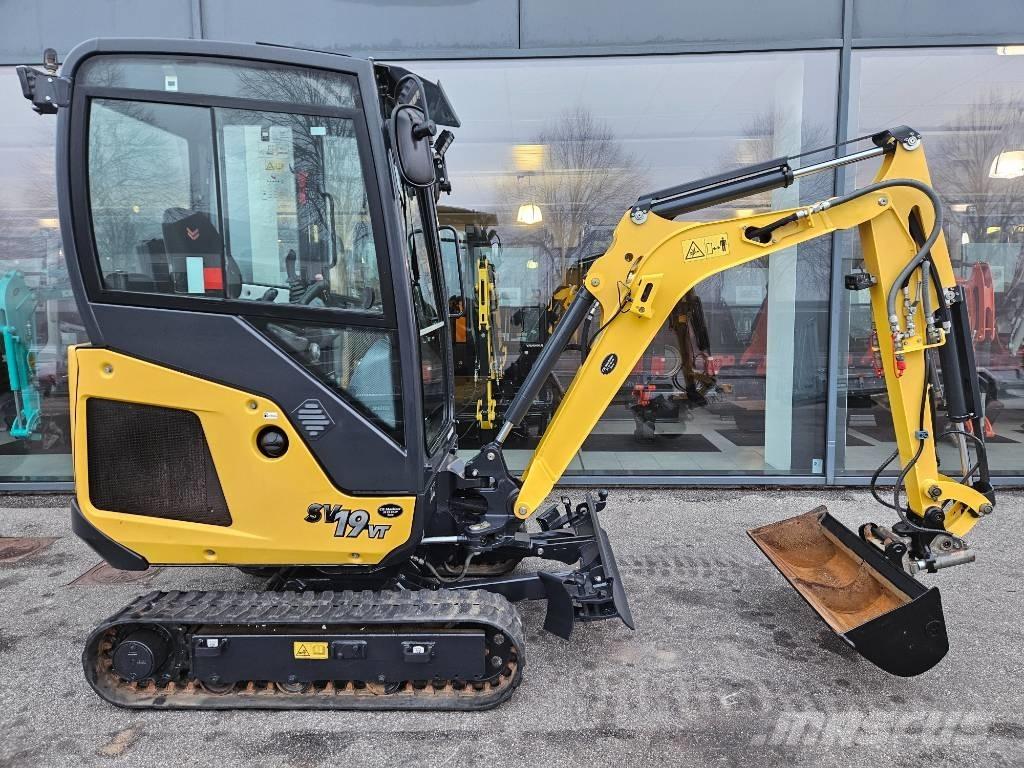 Yanmar SV 19 VT Mini rýpadlá < 7t