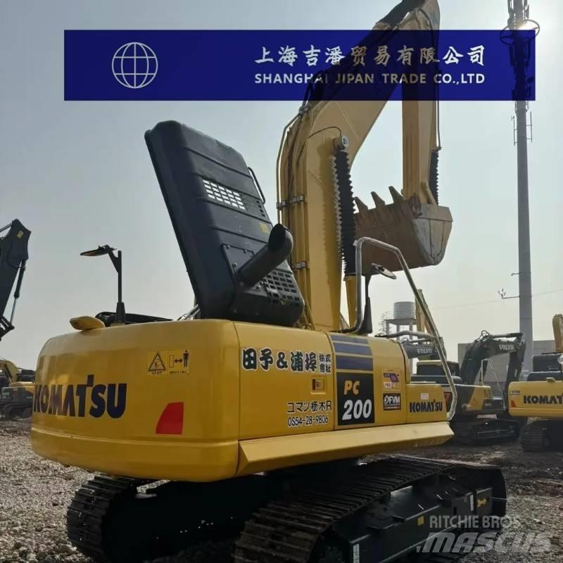 Komatsu PC 200 Pásové rýpadlá
