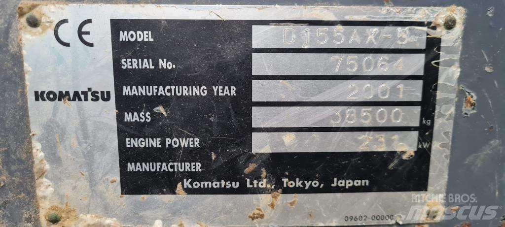 Komatsu D 155 AX-5 Pásové dozéry