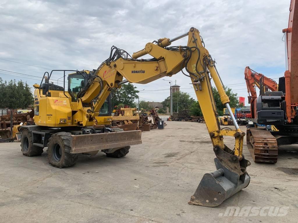 Komatsu PW118MR-11W Kolesové rýpadlá