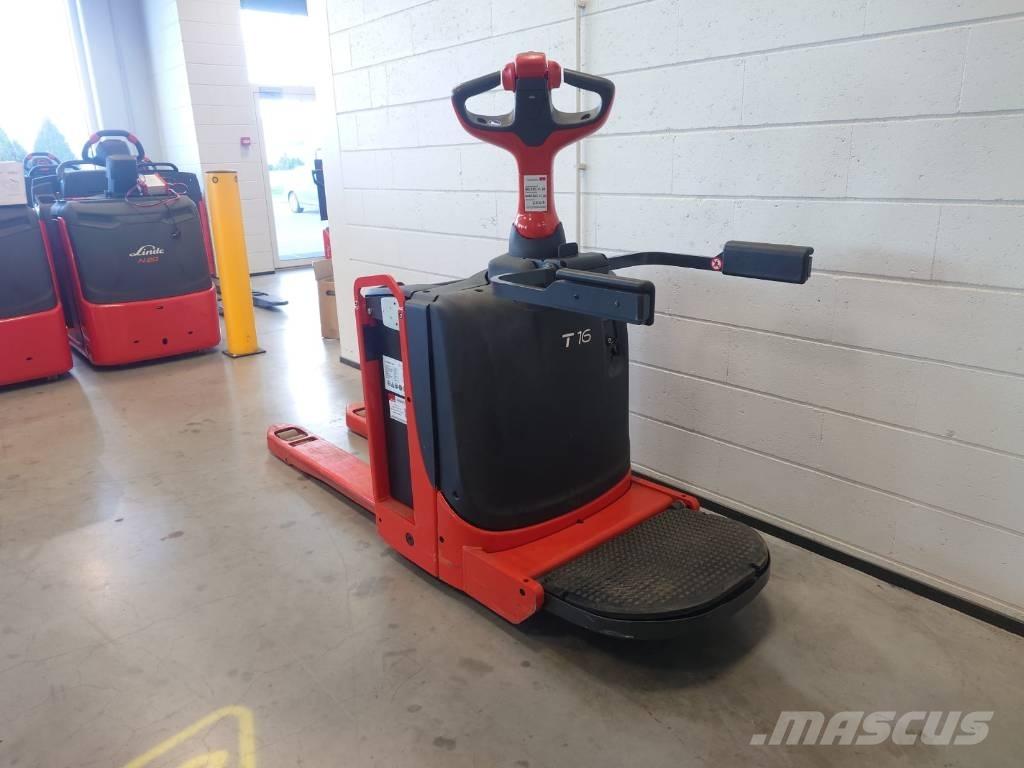 Linde T16P/1151-02 Nízkozdvižný vozík s plošinou