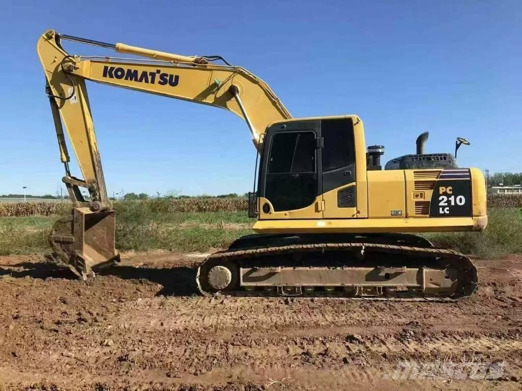 Komatsu PC 210 Pásové rýpadlá