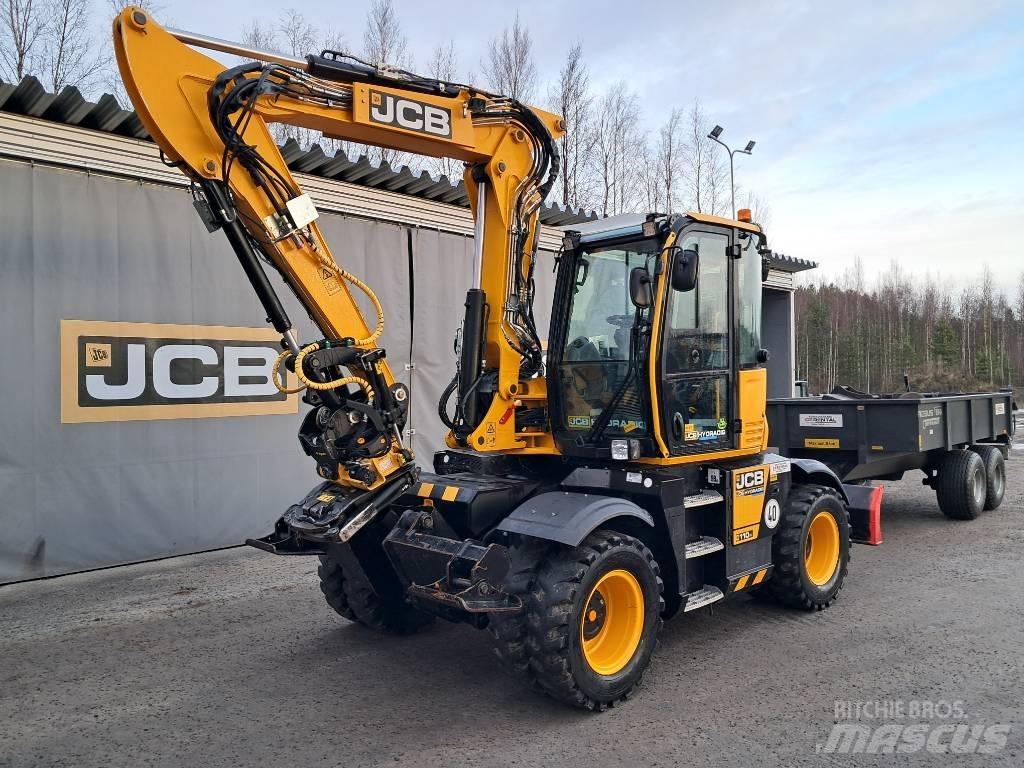 JCB HD110W Kolesové rýpadlá