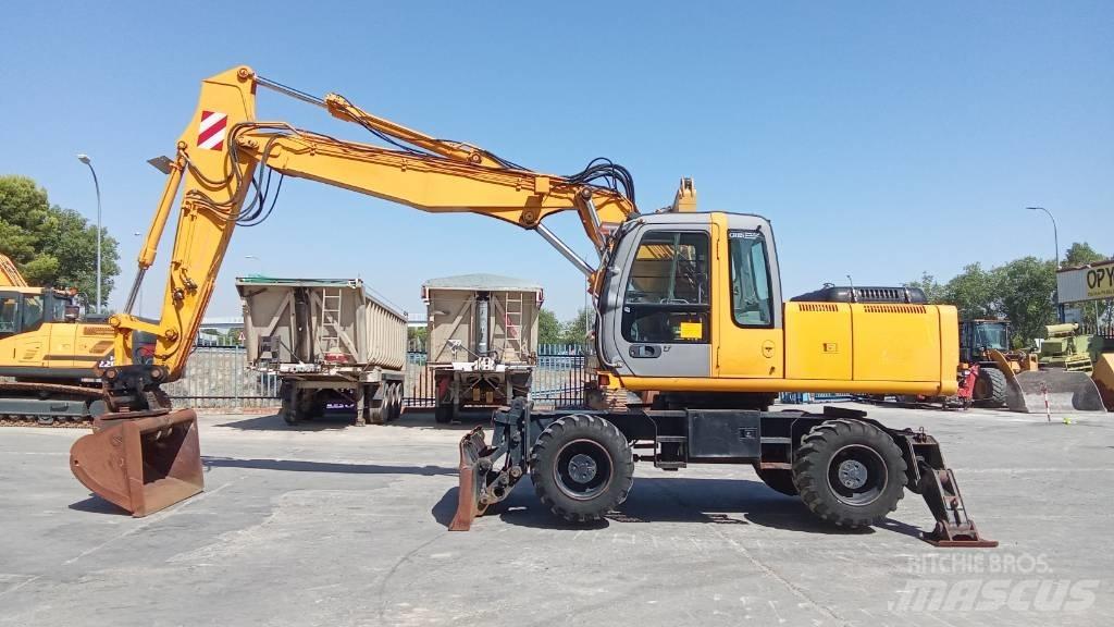Hitachi ZX 180 W Kolesové rýpadlá