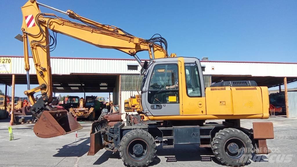 Hitachi ZX 180 W Kolesové rýpadlá