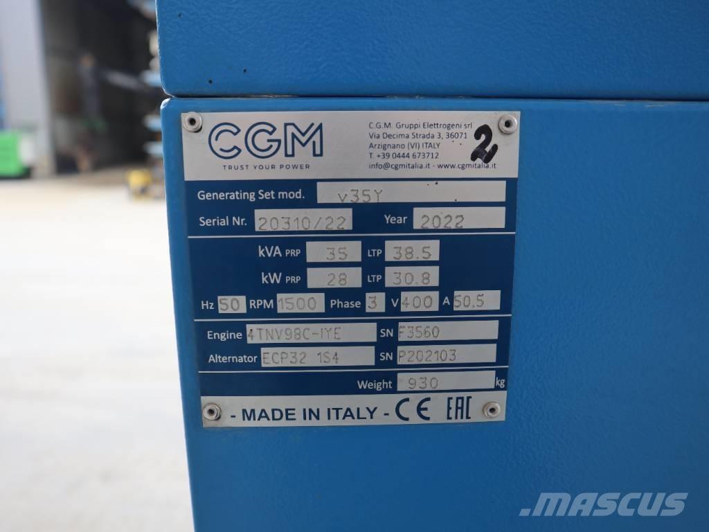 CGM V35Y Naftové generátory