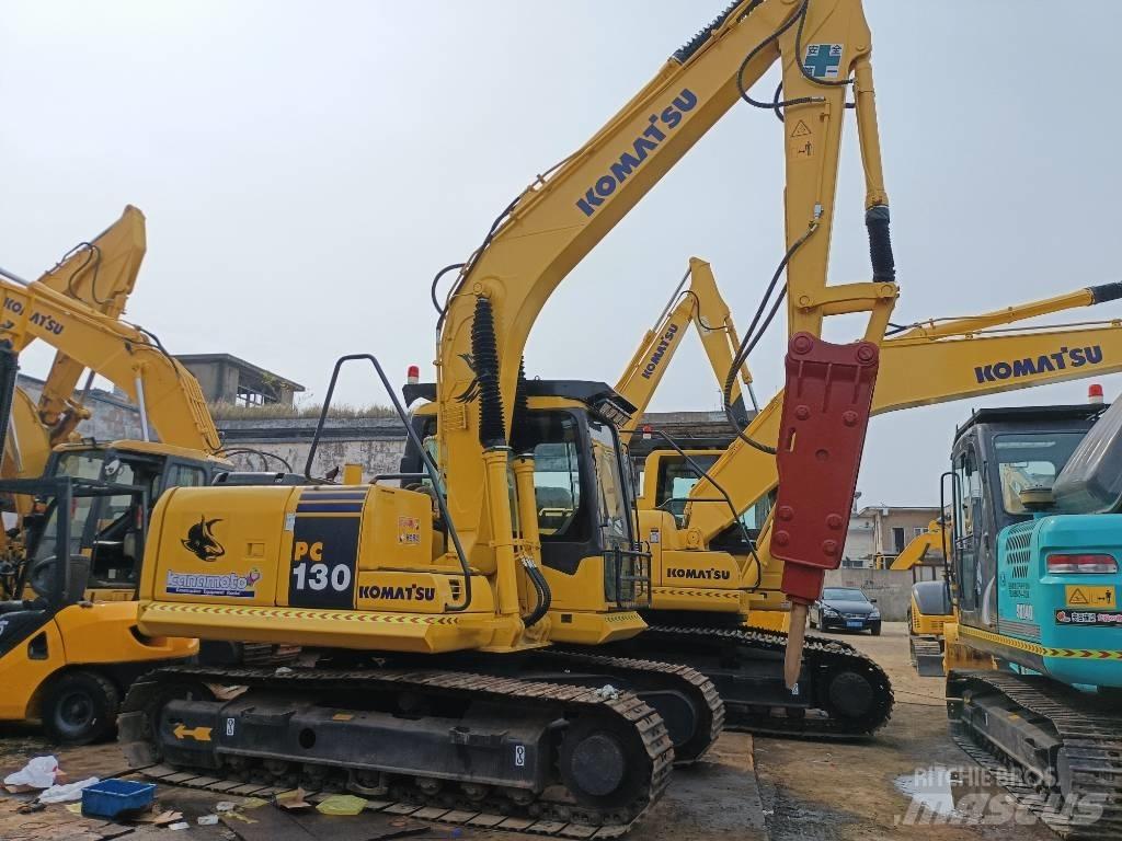 Komatsu PC130 Pásové rýpadlá