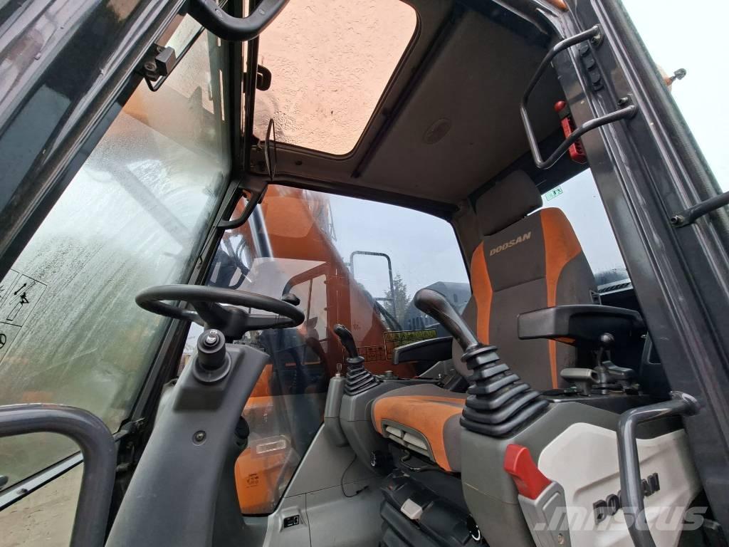 Doosan DX 165 W-5 Kolesové rýpadlá