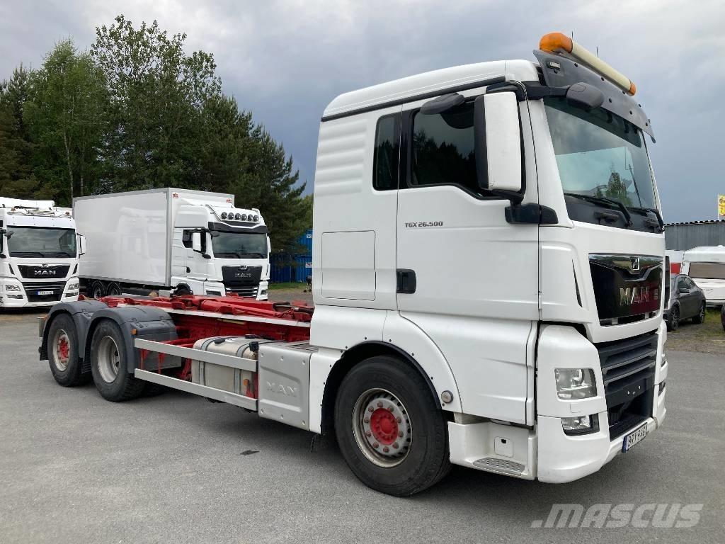 MAN TGX 26.500 6X2 Hákový nosič kontajnerov