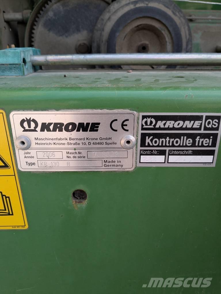 Krone KR 130 Lisy na okrúhle balíky