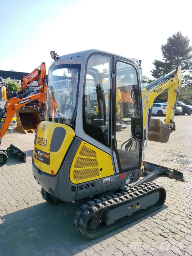 Wacker Neuson ET 18 Mini rýpadlá < 7t