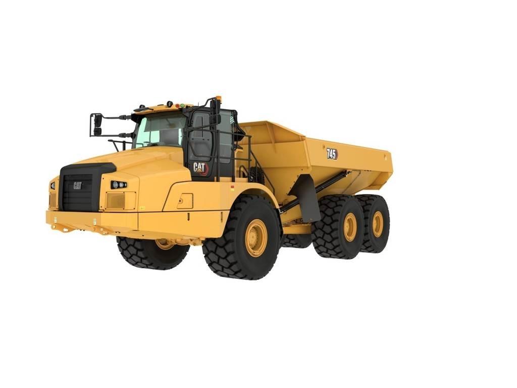 CAT 745 Stavebné sklápače