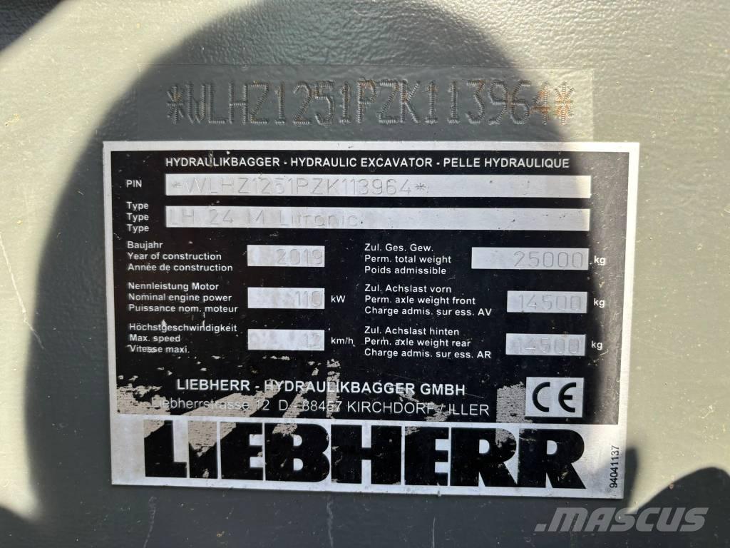 Liebherr LH 24 M Stroje pre manipuláciu s odpadom
