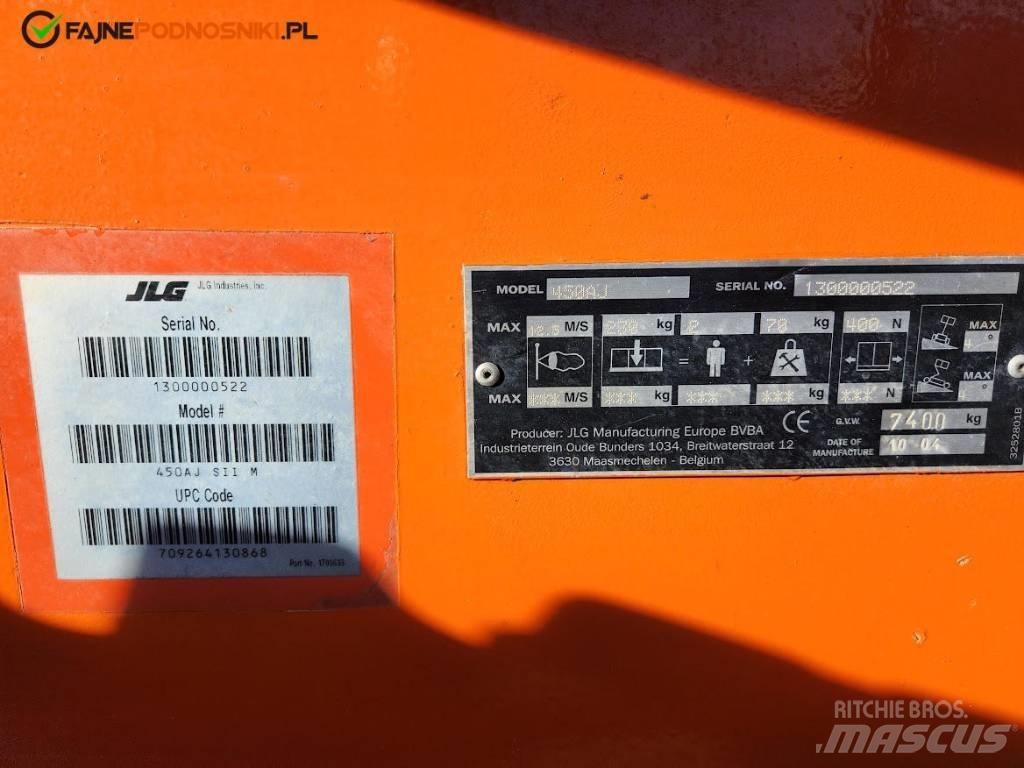 JLG 450 AJ II Kĺbové plošiny