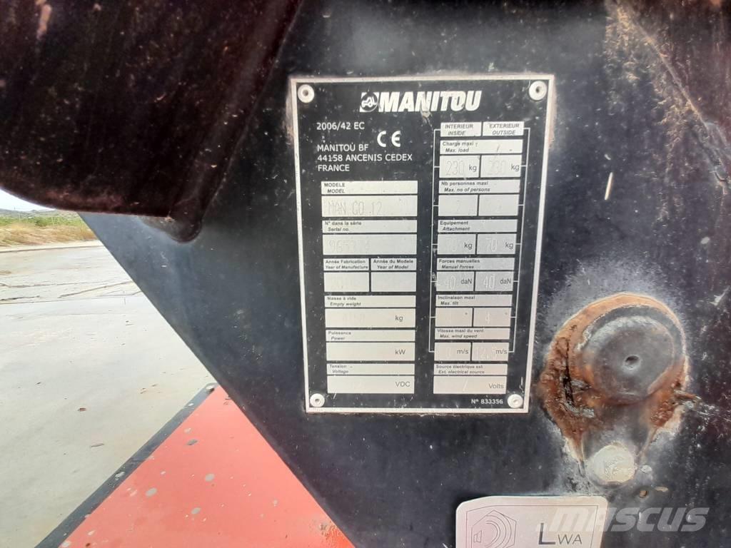 Manitou ManGo 12 Kĺbové plošiny
