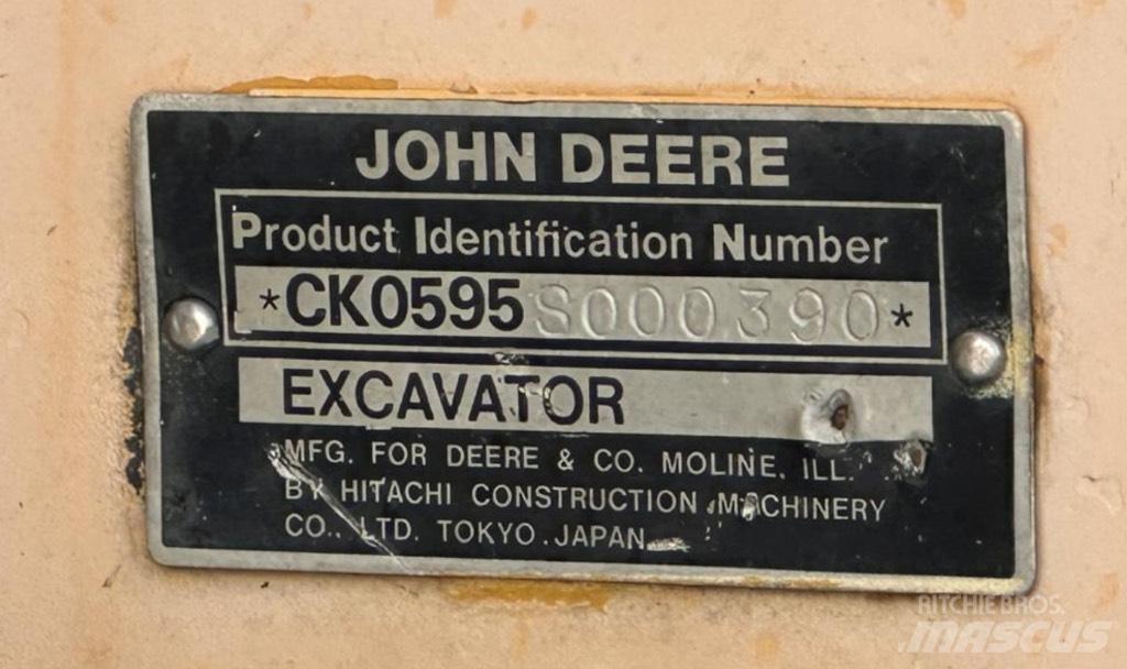 John Deere 595 Kolesové rýpadlá