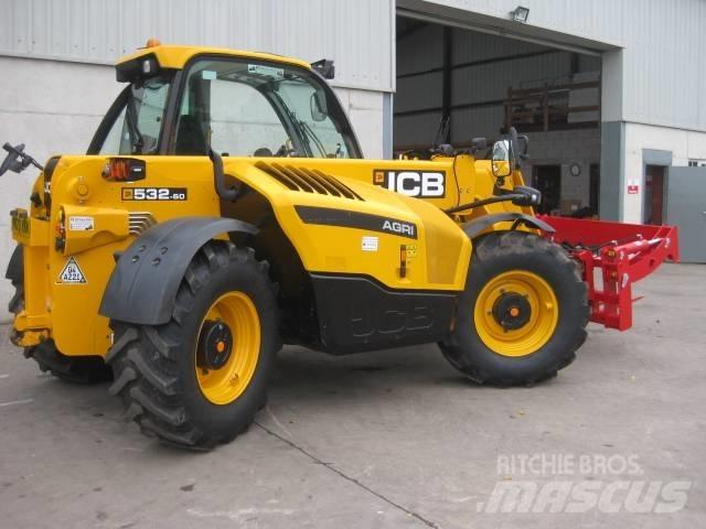 JCB 532-60 AGRI Teleskopické nakladače pre poľnohospodárstvo