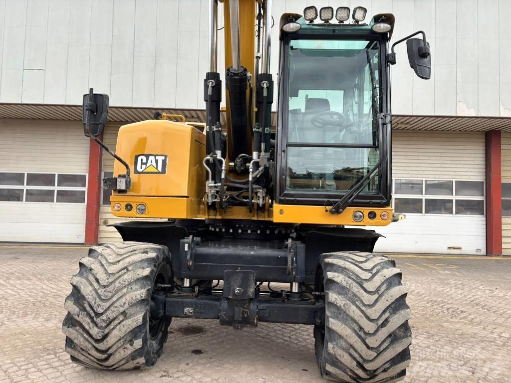 CAT M 318 F Kolesové rýpadlá