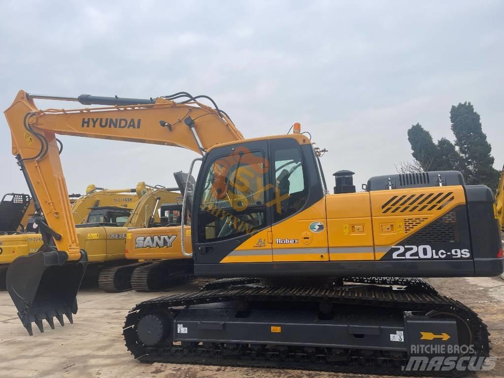 Hyundai 220LC-9S Pásové rýpadlá