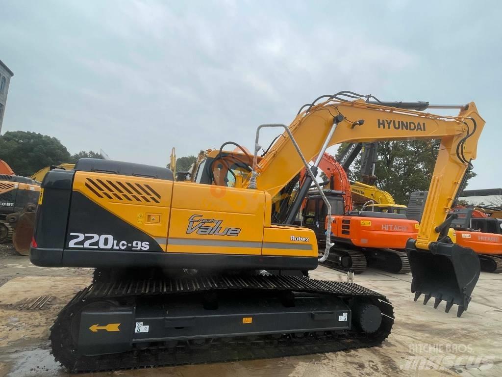 Hyundai 220LC-9S Pásové rýpadlá
