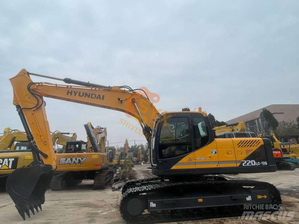 Hyundai 220LC-9S Pásové rýpadlá