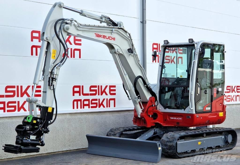 Takeuchi TB 260 Mini rýpadlá < 7t