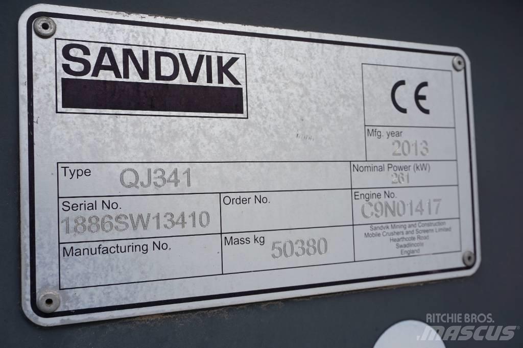 Sandvik QJ 341 Mobilné drviče