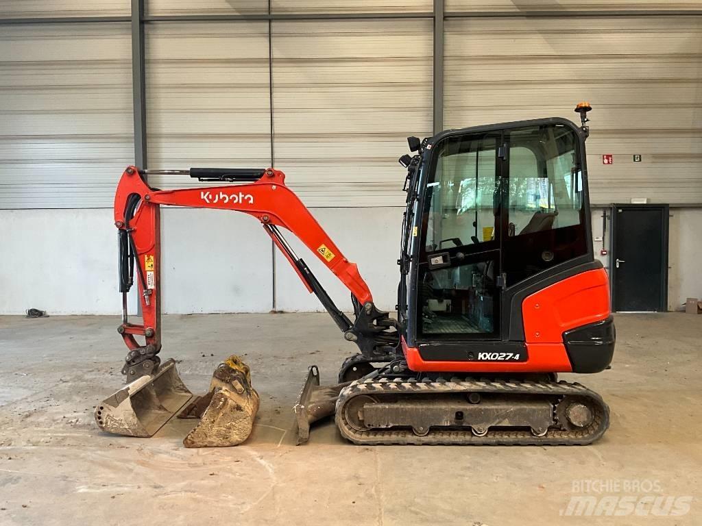 Kubota KX 027-4 Mini rýpadlá < 7t